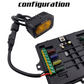 12-Gang Switch Panel With RGB And Remote Control Bluetooth App