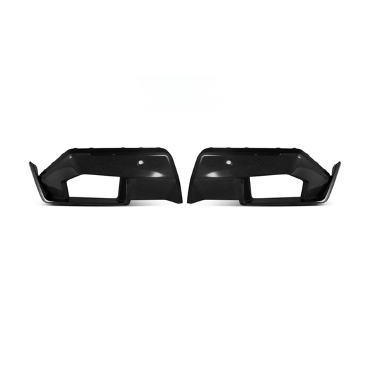 MP Style Dry Carbon Fiber Rear Diffuser for BMW G90 M5