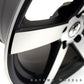 19x8.5 19x9.5 Satin Black Hayame Wheel Rims Machined Face Staggered