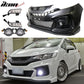 2015-2016Â Honda Fit GK5 Jazz Front Bumper Conversion DLR Foglight PP