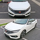 2016-2018Â Honda Civic Sedan IKON Front Rear Bumper Lip Side Skirts