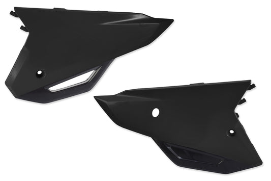 21-24 CRF250, CRF450 UFO Black, White Side Number Plates