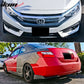 Universal Fitment Textured Black Front Rear Bumper Lip Splitters PP