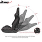 Universal Red Plaid Racing Seat Dual Slider Cam-lock Belt PU Carbon