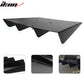Universal Unpainted 22x20" Rear Bumper Lip Diffuser Assembly Cover ABS