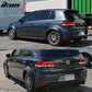 Universal Fit 90MM 2PC Rear Fender Flares Wide Body Wheel Arches PP