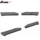 12.5" x 2.5" Universal GT Style Rear Bumper Lip Spats Splitters PU