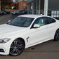2014-2020 BMW 4 Series F32 CF Flat Bottom Line Side Skirt Extension
