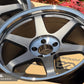 Volk Racing TE37SL 19x9.5 +22 / 19x10.5 +35 5x112 Pressed Graphite - A90 Supra / BMW G2x (Set of 4)