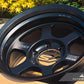 Volk Racing TE37XT Black Shadow LTD 17x8.5 -10 6x139.7 Matte Translucent Black - 6-Lug Toyota / Lexus Truck (Set of 4)