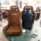 Bull Boost Adjustable Racing Lowered Ultra Max Bucket Seat w/ Seat Rails