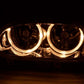 Volkswagen Golf 3 Type 1 HXO, 1 EXO Chrome Angel Eye Headlights (1991-1997)