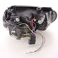 Volkswagen Golf 4 Black LED Headlights with Daytime Running Lights (1997 - 2003)