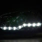 Volkswagen Golf 4 Chrome LED Headlights with Daytime Running Lights (1997 - 2003)