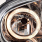Volkswagen Golf 4 Type 1J Chrome Angel Eyes Headlights (1998-2003)