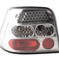 Volkswagen Golf 4 Type 1J Chrome Clear LED Taillights Set (1998 - 2002)