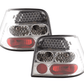 Volkswagen Golf 4 Type 1J Chrome Clear LED Taillights Set (1998 - 2002)