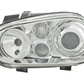 Volkswagen Golf 4 Type 1J Chrome Headlight Set (1998-2003)