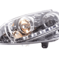 Volkswagen Golf 5 Chrome LED Headlights with Daytime Running Lights (2003 - 2008)