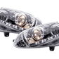 Volkswagen Golf 5 Chrome LED Headlights with Daytime Running Lights (2003 - 2008)