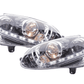 Volkswagen Golf 5 Chrome LED Headlights with Daytime Running Lights (2003 - 2008) - With R87 approval