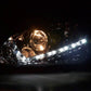 Volkswagen Golf 5 Chrome LED Headlights with Daytime Running Lights (2003 - 2008) - With R87 approval