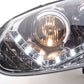 Volkswagen Golf 5 Chrome LED Headlights with Daytime Running Lights (2003 - 2008) - With R87 approval