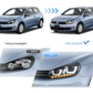 Volkswagen Golf 6 MK6 Black Demon Eyes Projector Headlight (2008 - 2014)