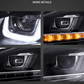 Volkswagen Golf 6 MK6 Black Demon Eyes Projector Headlight (2008 - 2014)