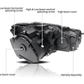 Volkswagen Golf 6 MK6 Black Demon Eyes Projector Headlight (2008 - 2014)