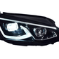 Volkswagen Golf Mk6 LED Headlights "MK8 Style" (2015-2019)