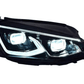 Volkswagen Golf Mk6 LED Headlights "MK8 Style" (2015-2019)