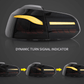 Volkswagen Golf MK6 Smoke and Red Dynamic Lighting OLED Taillights (2008 - 2014)