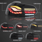 Volkswagen Golf MK6 Smoke and Red Dynamic Lighting OLED Taillights (2008 - 2014)