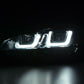 Volkswagen Golf Mk7 Black LED Headlights - R Style Black (12-17)