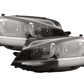 Volkswagen Golf Mk7 Black LED Headlights - R Style Chrome (12-17)