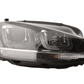 Volkswagen Golf Mk7 Black LED Headlights - R Style Chrome (12-17)