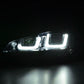 Volkswagen Golf Mk7 Black LED Headlights - R Style Chrome (12-17)
