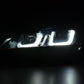 Volkswagen Golf Mk7 Black LED Headlights - R Style Red (12-17)