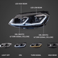 Volkswagen Golf MK7 - OEM Style Facelift Style - Projector Headlight (2012 - 2017)