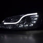 Volkswagen Jetta 6 Chrome LED Headlights with Daytime Running Lights (2011-2018)