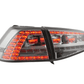Volkswagen MK7 Golf/GTI/R - Chrome/Smoke LED Tail Lights For Halogen Models (2012-2017)