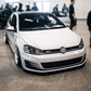 Volkswagen MK7 Golf/GTI/R - Clear/Black LED Tail Lights for Halogen Models (2012-2017)