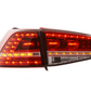Volkswagen MK7 Golf/GTI/R Red LED Tail Lights (12-17)