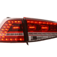 Volkswagen MK7 Golf/GTI/R Red LED Tail Lights (12-17)
