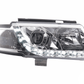Volkswagen Passat (B5 / 3B) Chrome LED Headlights with Daytime Running Lights (1997 - 2000)