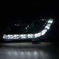 Volkswagen Passat (B5 / 3B) Chrome LED Headlights with Daytime Running Lights (1997 - 2000)