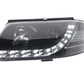 Volkswagen Passat (B5 / 3BG) Black LED Headlights with Daytime Running Lights (2000 - 2005)