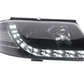 Volkswagen Passat (B5 / 3BG) Black LED Headlights with Daytime Running Lights (2000 - 2005)