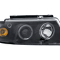 Volkswagen Passat Type 3B 97-00 Black Headlight Set (1997-2000)